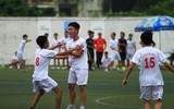 [ẢNH] Những khoảnh khắc ấn tượng ngày thi đấu 22-10 giải bóng đá học sinh THPT Hà Nội