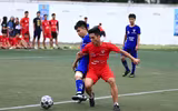 [ẢNH] Những khoảnh khắc ấn tượng ngày thi đấu 22-10 giải bóng đá học sinh THPT Hà Nội