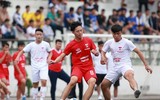 [ẢNH] Những khoảnh khắc ấn tượng ngày thi đấu 22-10 giải bóng đá học sinh THPT Hà Nội