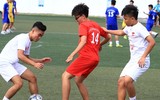 [ẢNH] Những khoảnh khắc ấn tượng chiều 23-10 giải bóng đá học sinh THPT Hà Nội