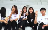 Muôn cảm xúc đáng yêu của các CĐV trên khán đài bóng đá học sinh Hà Nội