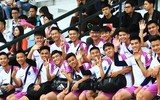 Muôn cảm xúc đáng yêu của các CĐV trên khán đài bóng đá học sinh Hà Nội
