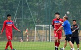 [ẢNH] Căng thẳng buổi tập đầu tiên của ĐT Việt Nam với HLV Park Hang-seo