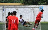 [ẢNH] THPT Dương Xá vượt qua THPT Nguyễn Tất Thành sau bữa tiệc bóng đá