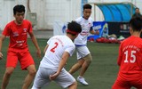 [ẢNH] THPT Dương Xá vượt qua THPT Nguyễn Tất Thành sau bữa tiệc bóng đá