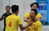 [ẢNH] Hồng Thái đá như những chiến binh, ĐKVĐ Trần Quốc Tuấn chứng tỏ bản lĩnh
