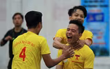 [ẢNH] Hồng Thái đá như những chiến binh, ĐKVĐ Trần Quốc Tuấn chứng tỏ bản lĩnh
