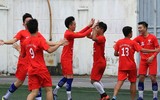 [ẢNH] Hồng Thái đá như những chiến binh, ĐKVĐ Trần Quốc Tuấn chứng tỏ bản lĩnh