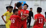 [ẢNH] Hồng Thái đá như những chiến binh, ĐKVĐ Trần Quốc Tuấn chứng tỏ bản lĩnh