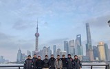 Xuân Trường, Công Phượng, Văn Thanh... cực ngầu dạo phố Thượng Hải
