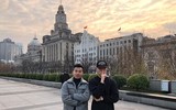 Xuân Trường, Công Phượng, Văn Thanh... cực ngầu dạo phố Thượng Hải