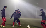 [ẢNH] U23 Việt Nam bị cho tập ở một sân tối quá mức cho phép