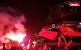 [ẢNH] Hân hoan ngập tràn phố phường Hà Nội trong đêm U23 Việt Nam lập kỳ tích