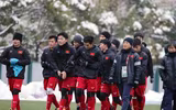 [ẢNH] U23 Việt Nam thoải mái trong buổi tập cuối cùng trước trận chung kết