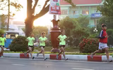 [ẢNH] Xuyên giá lạnh, luyện tập từ tờ mờ sáng để chinh phục Việt dã toàn quốc