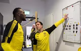 [ẢNH] Huyền thoại điền kinh Usain Bolt ăn tập cùng Dortmund, chờ ngày trình làng