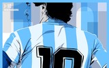 [ẢNH] Ngắm các huyền thoại World Cup đẹp sống động, mê hồn qua những bức vẽ