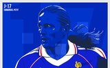 [ẢNH] Ngắm các huyền thoại World Cup đẹp sống động, mê hồn qua những bức vẽ
