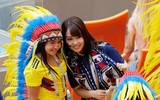 [ẢNH] Nhật Bản, Hàn Quốc hay Nga... CĐV đội nào xinh đẹp nhất World Cup 2018?