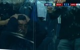 [ẢNH] Huyền thoại Maradona ngủ gật trên khán đài khi xem Messi và Argentina?
