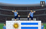Ảnh chế cười vỡ bụng: Bị loại cay đắng, Messi rủ Ronaldo sang Việt Nam uống bia hơi giải sầu