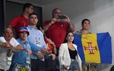 [ẢNH] Cô bồ xinh đẹp buồn thiu nhìn Ronaldo thua trận và rời World Cup