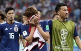 [ẢNH] Đây là cách ĐT Nhật Bản được chào đón sau khi trở về từ World Cup