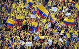 [ẢNH] Bị loại khỏi World Cup, tuyển Colombia vẫn được biển người chào đón trở về