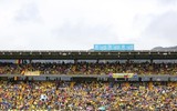 [ẢNH] Bị loại khỏi World Cup, tuyển Colombia vẫn được biển người chào đón trở về