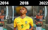 Ảnh chế World Cup 2018: Neymar nhảy tàu theo Messi và Ronaldo về nước