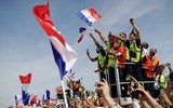 [ẢNH] Nước Pháp ăn mừng hoành tráng chưa từng có với chức vô địch World Cup