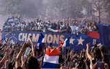 [ẢNH] Nước Pháp ăn mừng hoành tráng chưa từng có với chức vô địch World Cup