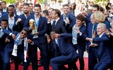 [ẢNH] Nước Pháp ăn mừng hoành tráng chưa từng có với chức vô địch World Cup