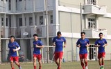 [ẢNH] Xuân Trường trở lại trong lần đầu tiên Việt Nam được tập trên một sân 