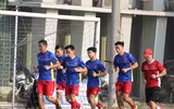 [ẢNH] Xuân Trường trở lại trong lần đầu tiên Việt Nam được tập trên một sân 