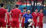 [ẢNH] Olympic Việt Nam sảng khoái cười hết cỡ trước trận quyết đấu Syria