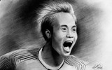 [ẢNH] Ngắm tuyển thủ Olympic Việt Nam tuyệt đẹp qua nét vẽ chì