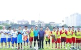[ẢNH] 9 bàn thắng được ghi trong trận giao hữu hấp dẫn