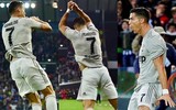 [ẢNH] Pha ăn mừng mang thương hiệu Ronaldo được tái hiện trên sân Tây Hồ