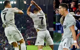 [ẢNH] Pha ăn mừng mang thương hiệu Ronaldo được tái hiện trên sân Tây Hồ