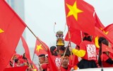 [ẢNH] Người hâm mộ phủ kín, biến Mỹ Đình thành 