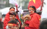 [ẢNH] Người hâm mộ phủ kín, biến Mỹ Đình thành 