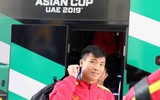 [ẢNH] ĐT Việt Nam được chào đón tưng bừng khi đặt chân đến UAE dự Asian Cup