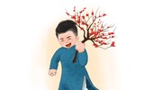 [ẢNH] Ngắm bộ tranh ngộ nghĩnh thầy Park và học trò hân hoan đón Tết