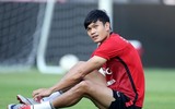 [ẢNH] Đặng Văn Lâm phô diễn tài bay nhảy trong buổi tập đầu tiên với Muangthong
