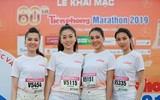 [ẢNH] Dàn Hoa hậu và người đẹp gây sốt ở giải Việt dã toàn quốc 2019