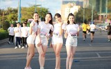 [ẢNH] Dàn Hoa hậu và người đẹp gây sốt ở giải Việt dã toàn quốc 2019
