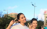 [ẢNH] Dàn Hoa hậu và người đẹp gây sốt ở giải Việt dã toàn quốc 2019