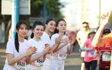 [ẢNH] Dàn Hoa hậu và người đẹp gây sốt ở giải Việt dã toàn quốc 2019