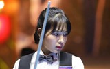 [ẢNH] Nữ cơ thủ xinh đẹp gây sốt ở giải Billiards carom châu Á 2019